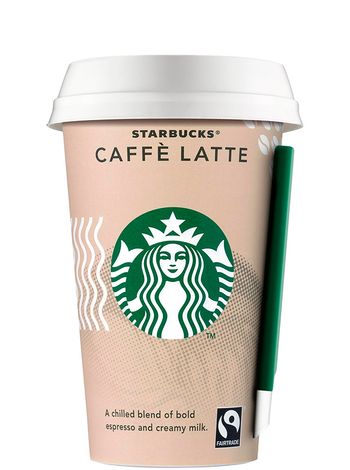 Starbucks Caffe Latte купить холодный кофе 0.22л | OKwine