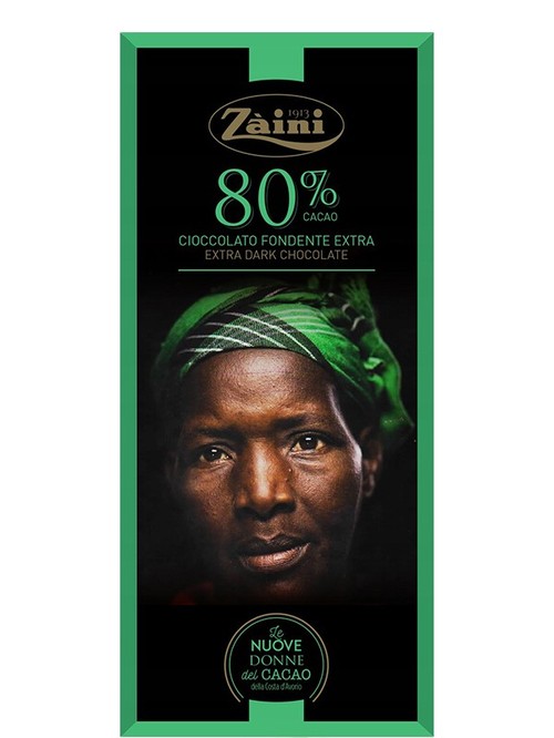 Тёмный шоколад Women of cocoa 80%, Zaini, 75г Тёмный шоколад Women of cocoa 80%, Zaini, 75г фото