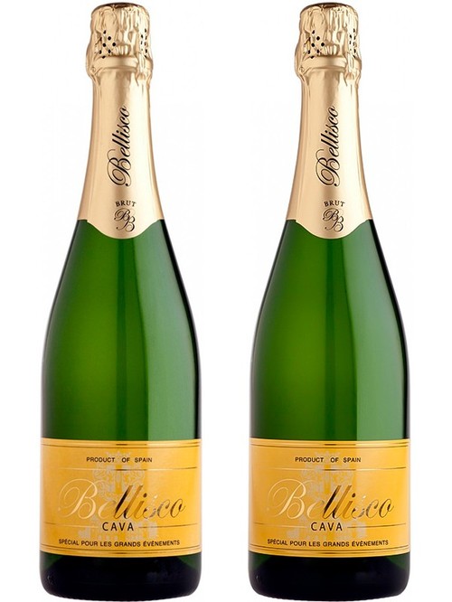 Набор игристого вина Кава, Беллиско / Cava, Bellisco, Lopez Morenas, белое брют 2*0.75л Набор игристого вина Кава, Беллиско / Cava, Bellisco, Lopez Morenas, белое брют 2*0.75л фото