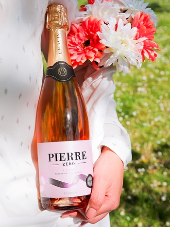 Pierre Zero Rose Sparkling безалкогольне ігристе вино | OKwine