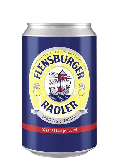 Пиво Фленсбургер, Радлер / Flensburger, Radler, ж/б, 2.4%, 0.33л Пиво Фленсбургер, Радлер / Flensburger, Radler, ж/б, 2.4%, 0.33л фото