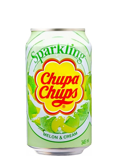 Напій газований Диня з вершками, Чупа Чупс / Melon Cream, Chupa Chups, 0.345л Напій газований Диня з вершками, Чупа Чупс / Melon Cream, Chupa Chups, 0.345л фото