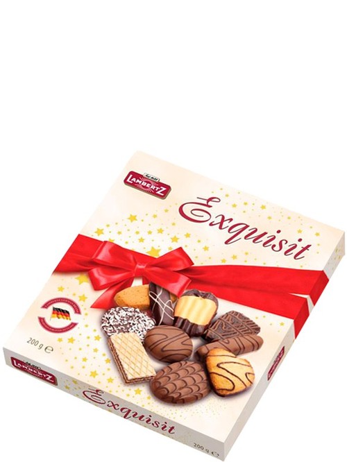 Печиво асорті Exquisit, Lambertz, 200г Печиво асорті Exquisit, Lambertz, 200г фото