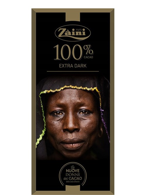 Тёмный шоколад Women of cocoa 100%, Zaini, 75г Тёмный шоколад Women of cocoa 100%, Zaini, 75г фото