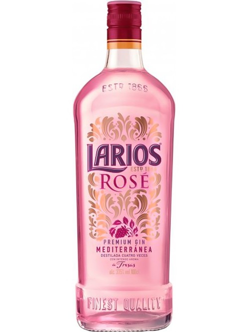 Джин Ларіос, Розе / Larios, Rose, 37.5%, 1л фото
