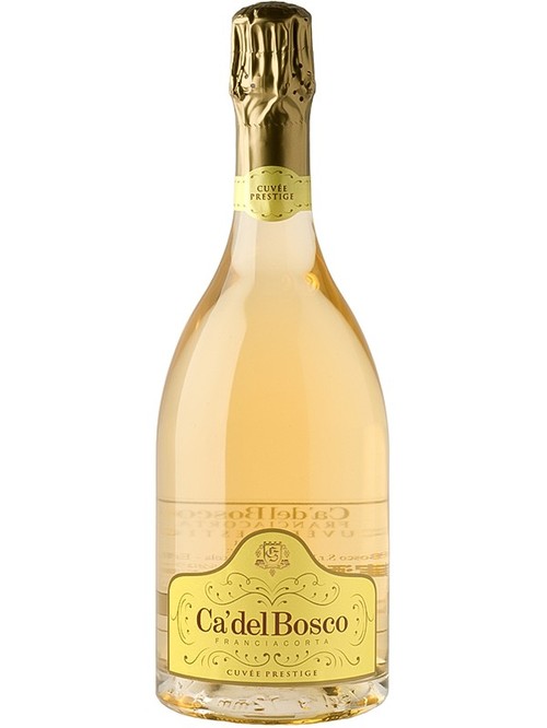 Игристое вино Кюве Престиж, Франчакорта / Cuvee Prestige, Franciacorta, Ca' del Bosco, белое экстра брют 0.75л