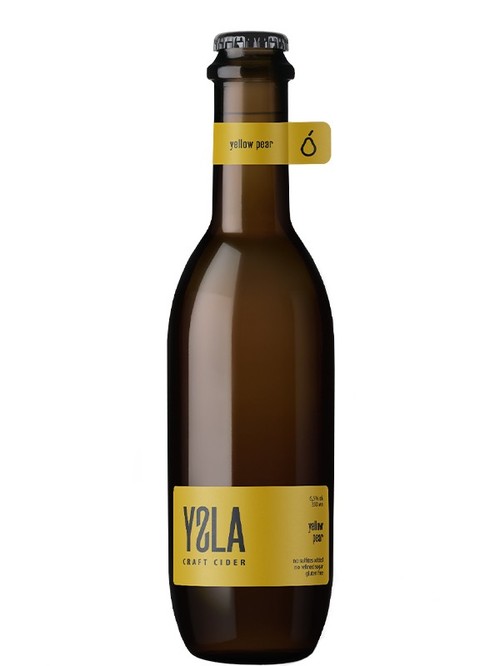 Сидр ігристий Жовта Груша / Yellow Pear, Ysla, напівсолодкий, 6.5%, 0.33л фото