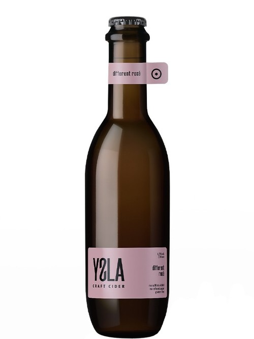 Сидр ігристий Розе / Rose, Ysla, напівсолодкий, 6.5%, 0.33л фото