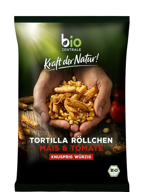 Тортильї органічні з томатами, Bio Zentrale, 125г фото