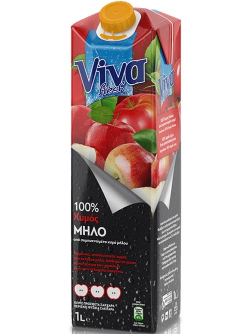 Сок яблочный, Viva Fresh, 1л Сок яблочный, Viva Fresh, 1л фото