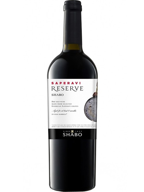 Вино Сапераві, Резерв / Saperavi, Reserve, Shabo, червоне сухе 0.75л Вино Сапераві, Резерв / Saperavi, Reserve, Shabo, червоне сухе 0.75л фото