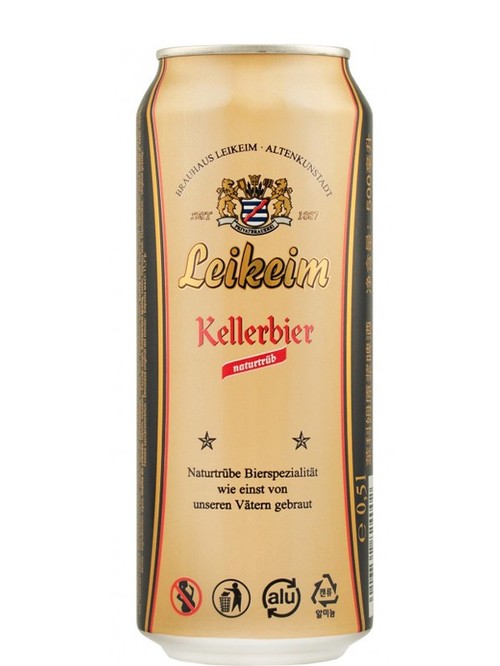 Пиво Келлербир, Лайкайм / Kellerbier, Leikeim, ж/б, 4.9%, 0.5л Пиво Келлербир, Лайкайм / Kellerbier, Leikeim, ж/б, 4.9%, 0.5л фото