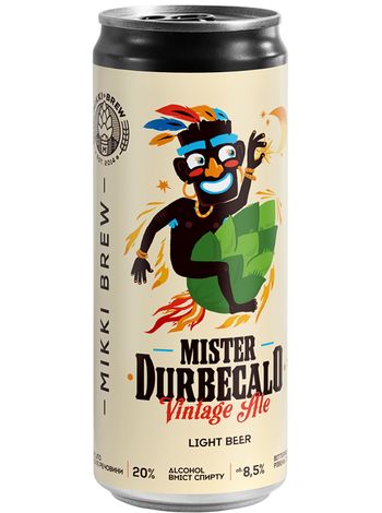 Mikki Brew Mister Durbecalo купити світле пиво 0.33л | OKwine
