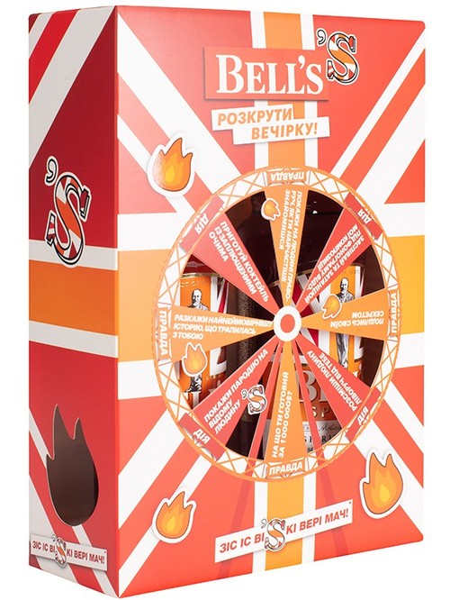 Віскі Беллс Спайсед / Bells Spiced, 35%, 2*0.7л в подарунковій коробці фото