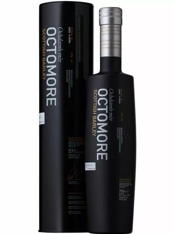 Octomore Scottish Barley Bruichladdich 57% 0.7л в тубусе
