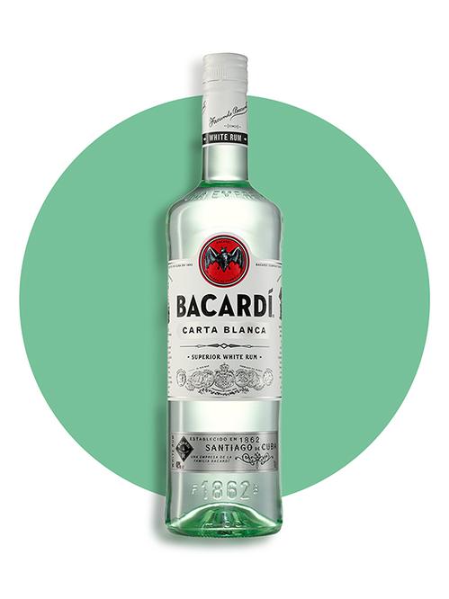 Ром Карта Бланка, Бакарди / Carta Blanca, Bacardi, 40%, 0.7л фото