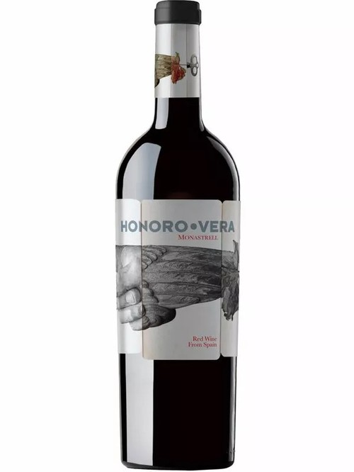 Вино Оноро Вера, Монастрель / Honoro Vera, Monastrell, Bodegas Ateca, красное сухое 13.5% 0.75л Вино Оноро Вера, Монастрель / Honoro Vera, Monastrell, Bodegas Ateca, красное сухое 13.5% 0.75л фото