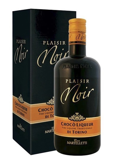 Ликер Плэйзир Нуар / Plaisir Noir, Choco Liqueur, Martelletti, 16%, 0.7л, в коробке фото