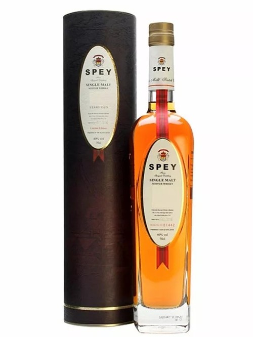 Виски Спэй / Spey, Speyside Distillery, 12 лет, 40%, 0.7л, в тубусе фото