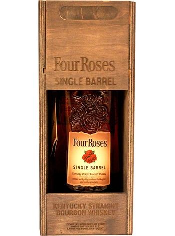 Four Roses Single Barrel 50% 0.7л в деревянной коробке | OKwine