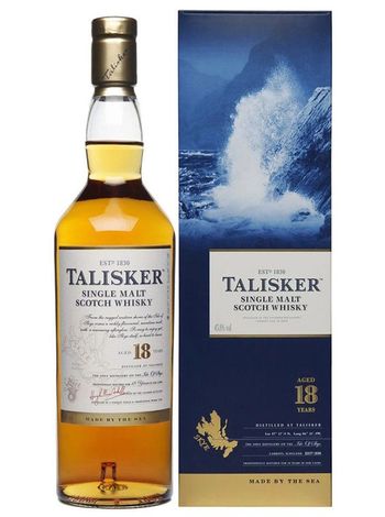 Talisker 18 лет 45.8% 0.7л в коробке, купить виски | OKwine