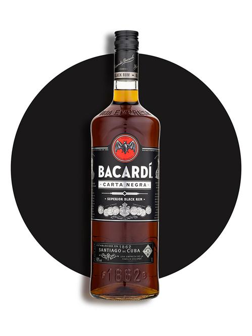 Ром Карта Негра, Бакарді / Carta Negra, Bacardi, 40%, 1л Ром Карта Негра, Бакарді / Carta Negra, Bacardi, 40%, 1л фото