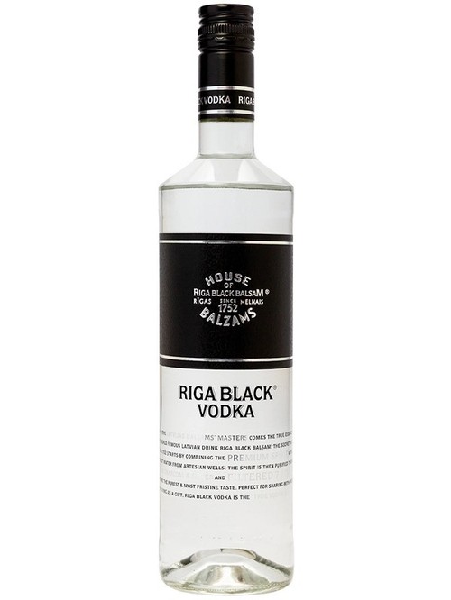 Водка Рига Блэк / Riga Black, 40%, 0.7л фото