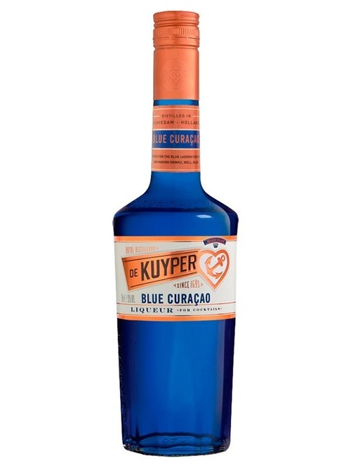 Лікер де Кайпер, Блакитний Апельсин / De Kuyper, Blue Curasao, 20% 0.7л