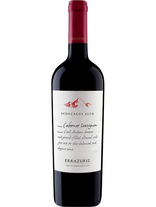 Вино Каберне Совіньйон, Аконкагуа Альто / Cabernet Sauvignon, Aconcagua Alto, Errazuriz, червоне сухе 0.75л фото