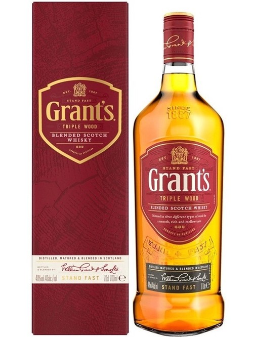 Віскі Тріпл Вуд / Triple Wood, Grant's, 40%, 0.7л, в коробці Віскі Тріпл Вуд / Triple Wood, Grant's, 40%, 0.7л, в коробці фото