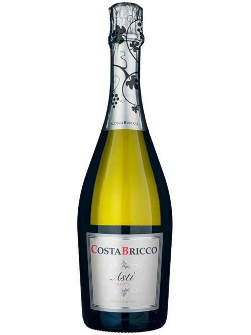 Ігристе вино Асті, Коста Брико / Asti, Costa Bricco, біле солодке 0.75л фото