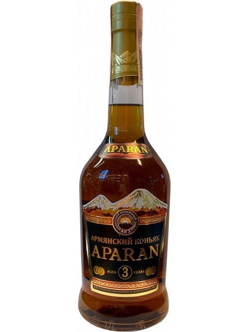 Армянский коньяк Апаран / Aparan, 3 года, 40%, 0.5л Армянский коньяк Апаран / Aparan, 3 года, 40%, 0.5л фото
