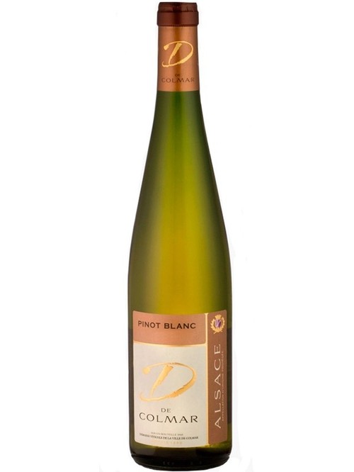 Вино Пино Блан, Д де Кольмар / Pinot Blanc, D de Colmar, белое сухое 0.75л