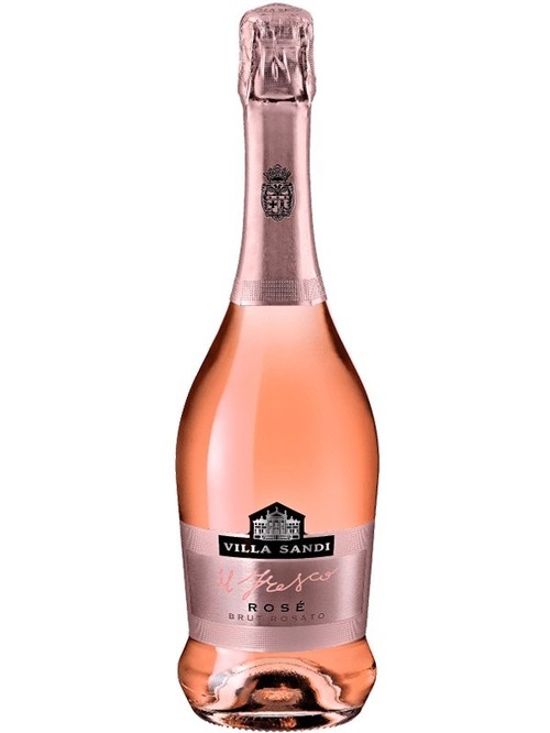Ігристе вино Іль Фреско, Розе / Il Fresco, Rose, Villa Sandi, рожеве брют 0.75л Ігристе вино Іль Фреско, Розе / Il Fresco, Rose, Villa Sandi, рожеве брют 0.75л фото