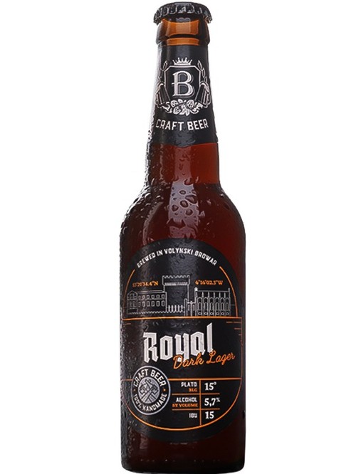 Пиво Роял, Волинський Бровар / Royal, Volynski Browar, 5.7%, 0.35л Пиво Роял, Волинський Бровар / Royal, Volynski Browar, 5.7%, 0.35л фото