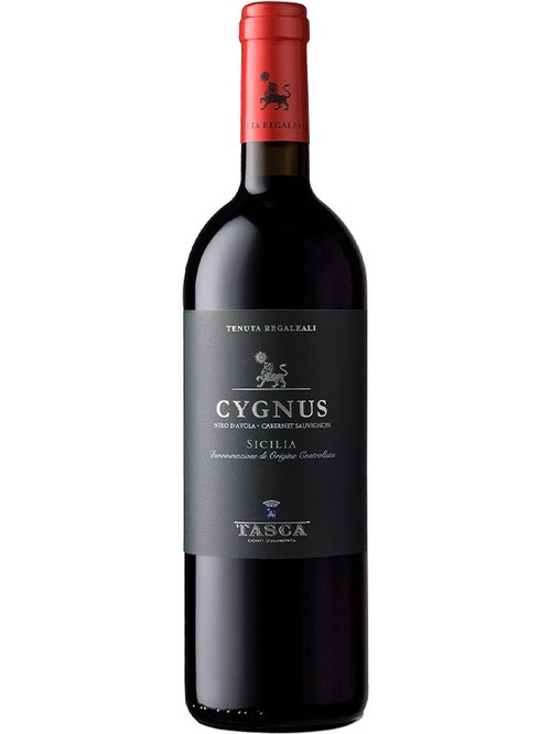 Вино Сігнас, Неро д'Авола - Каберне Совіньйон / Cygnus, Nero d'Avola - Cabernet Sauvignon, Conte Tasca D'almerita, червоне сухе 0.75л фото