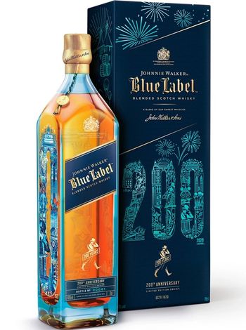 Blue Label Johnnie Walker 0.7л в коробці купити в Києві