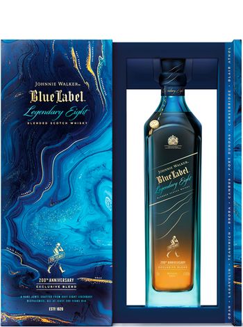 Johnnie Walker Blue label купить виски в подарочной упаковке | OKwine