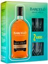 Ром Гран Аньехо, Барсело / Gran Anejo, Barcelo, 6 років, 37.5%, 0.7л, в подарунковій коробці + 2 склянки Photo 2