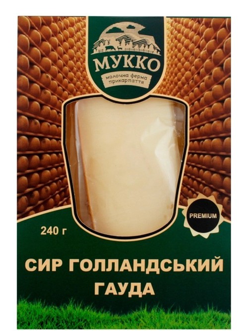 Сир Гауда, Мукко, 54%, 240г Сир Гауда, Мукко, 54%, 240г фото