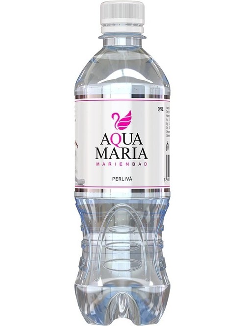 Минеральная вода Аква Мария / Aqua Maria, газированная, ПЭТ, 0.5л