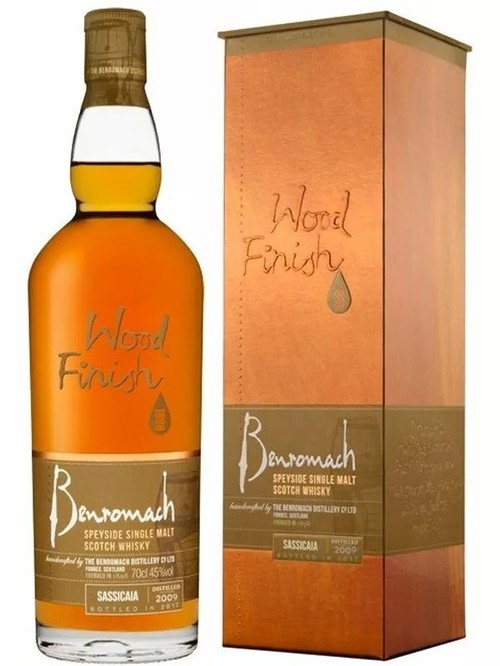Віскі Сассікайя Вуд Фініш, Бенромах / Sassicaia Wood Finish, Benromach 2009, 0.7л, в коробці Віскі Сассікайя Вуд Фініш, Бенромах / Sassicaia Wood Finish, Benromach 2009, 0.7л, в коробці фото