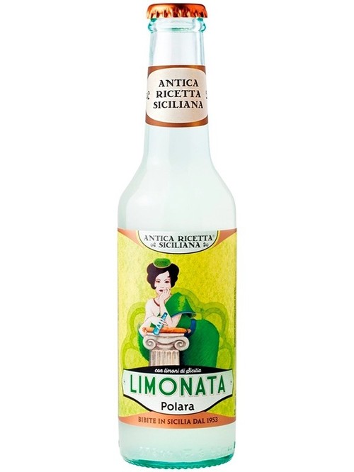 Напиток газированный Полара, Лимоната / Polara, Limonata, Antica Ricetta Siciliana 0.275л