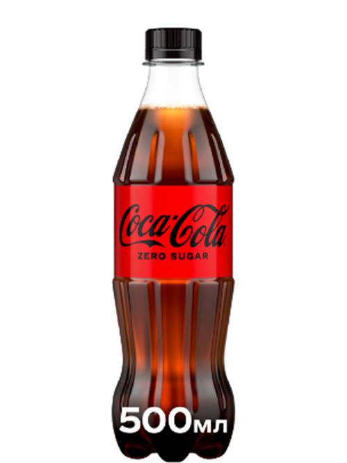 Напиток Кока-Кола Зеро / Coca-Cola Zero, 0.5л фото