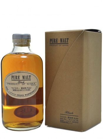 Виски Nikka Pure Malt Black 43% 0.5л в коробке | OKwine
