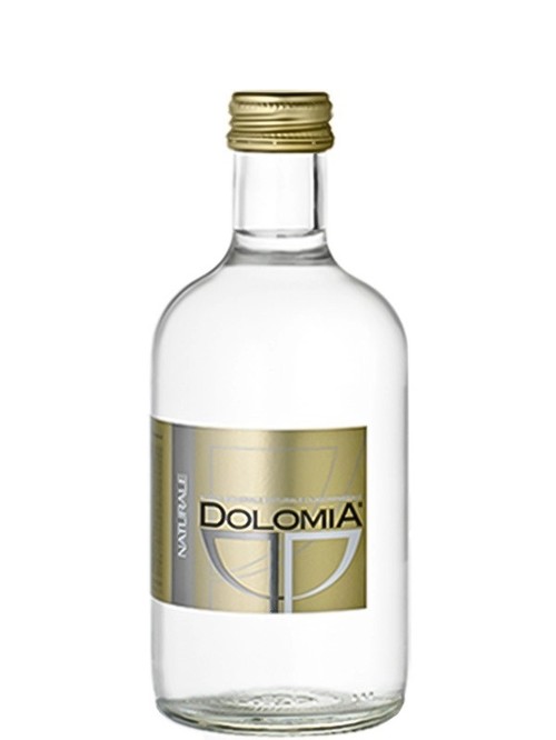 Мінеральна вода Доломія, Ексклюзив Натурале / Dolomia, Exclusive Naturale, негазована, скло, 0.33л фото