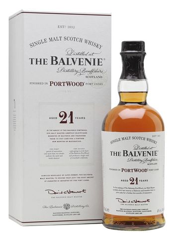 Виски Portwood Balvenie 21 год 0.7л в коробке | OKwine