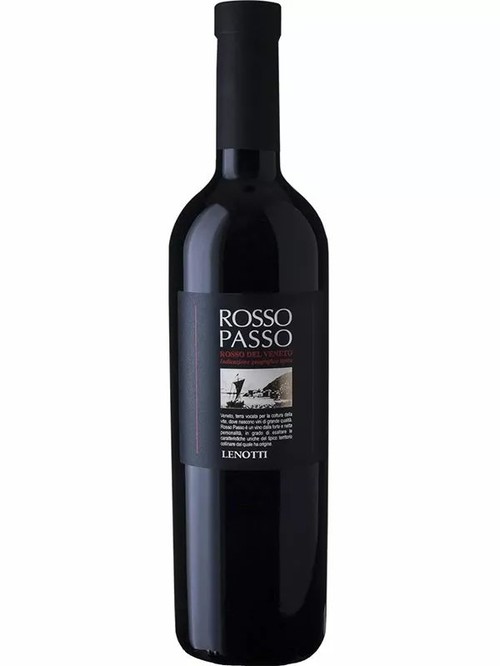 Вино Россо Пассо / Rosso Passo, Lenotti, червоне напівсухе 0.75л Вино Россо Пассо / Rosso Passo, Lenotti, червоне напівсухе 0.75л фото