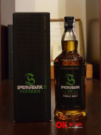 Springbank 15 лет 46% 0.7л в коробке, купить виски | OKwine