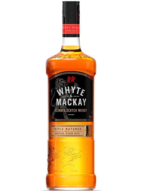 Виски Уайт энд Маккей / Whyte & Mackay, 40%, 1л